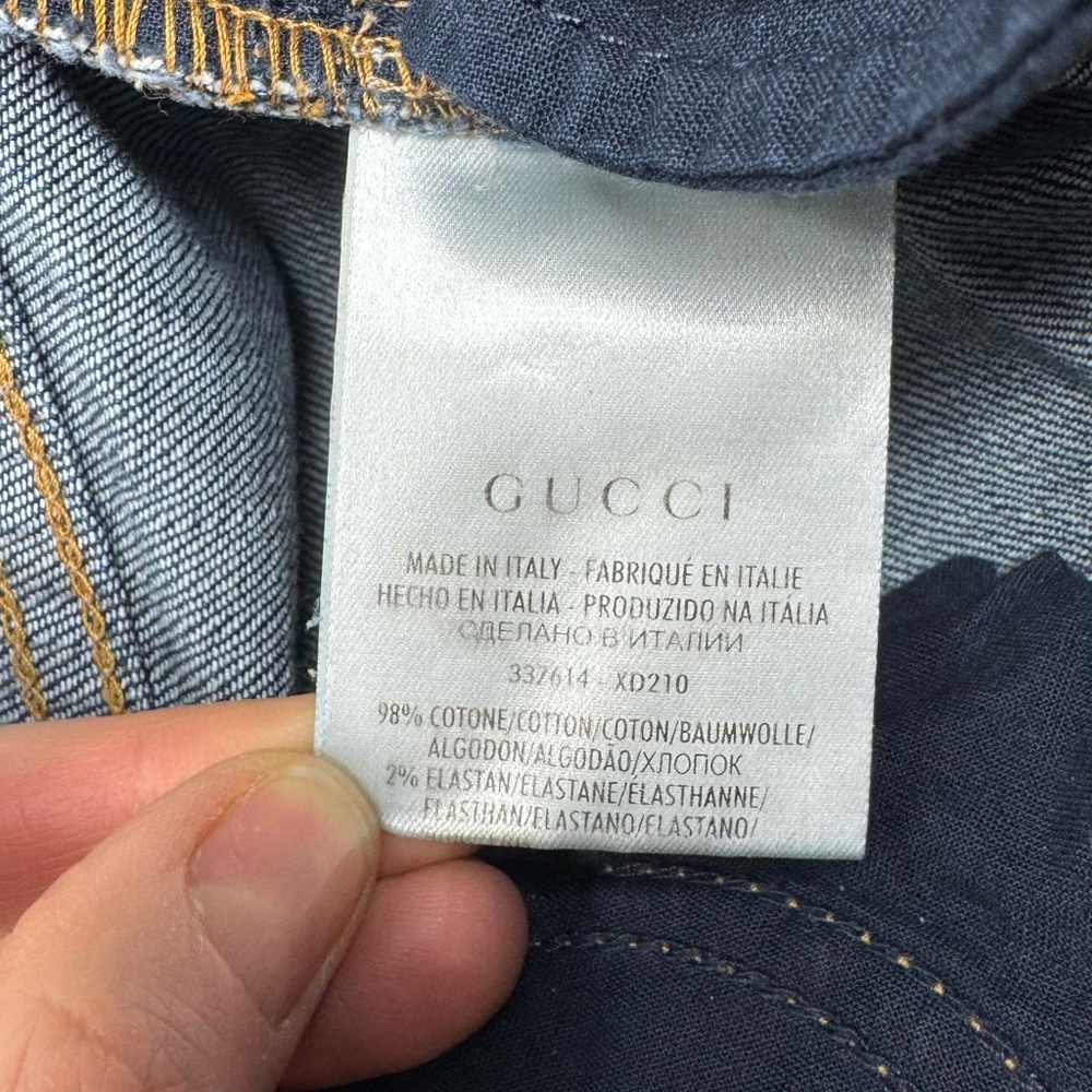 Gucci women’s Straight Jeans, size 40 - Picture 5 of 7